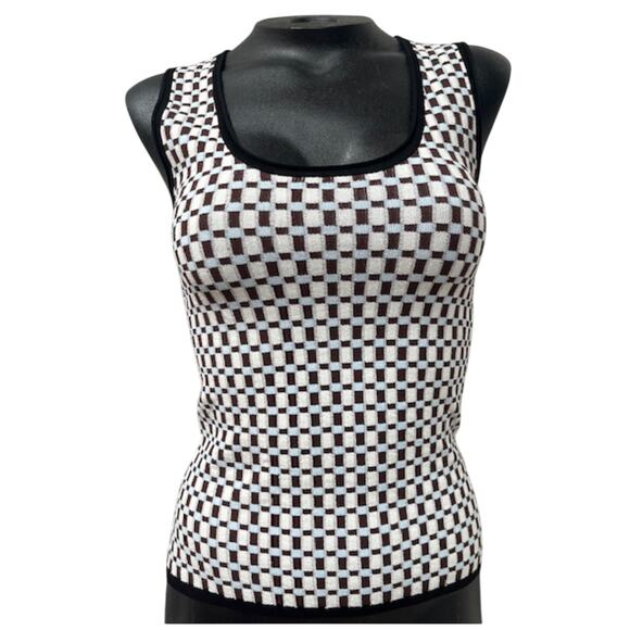 Zankov Bianca Sleeveless Top in Beetle Multi S - Picture 1 of 3